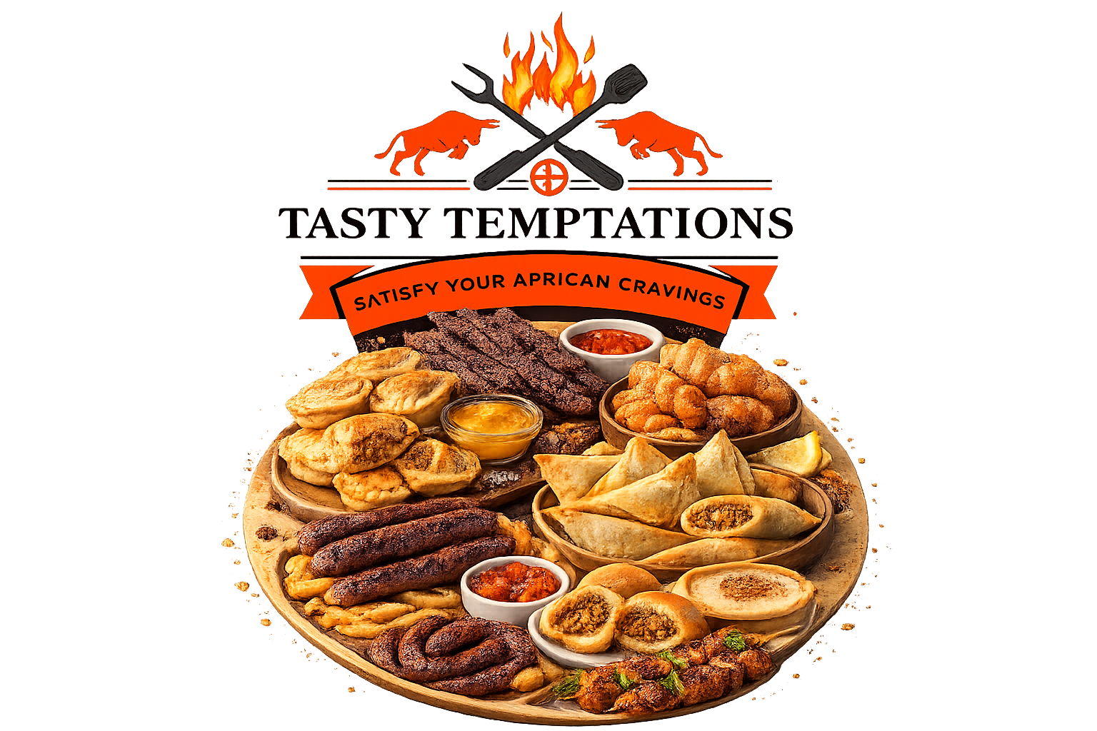 Tasty Temptations Food Platter